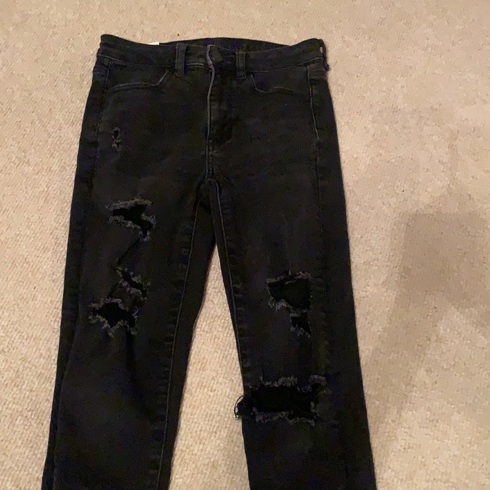Black American Eagle jeans